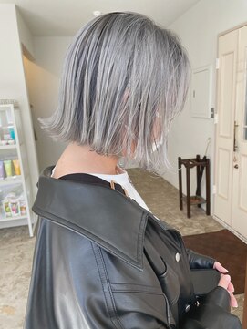 クリック(Click) ホワイトグレージュ/デジタルパーマ/チェリーブラウン/小倉