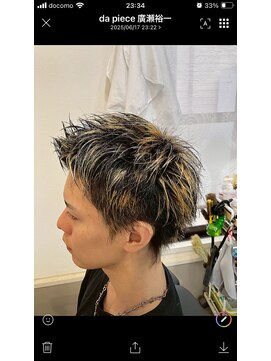ダピエス(da pie'ce) メンズカラー