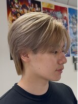 オーシャントーキョー 原宿(OCEAN TOKYO)&nbsp;ミルクティーシースルーラウンドマッシュ