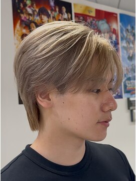 オーシャントーキョー 原宿(OCEAN TOKYO) ミルクティーシースルーラウンドマッシュ