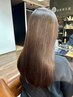 新規特別価格★透明感カラー+高濃度ケラチン内部補修Tr【大人気 美髪コース】