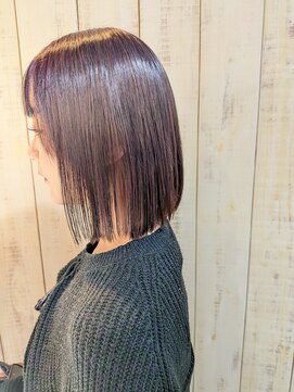 エスポワール 北習志野店(ESPOIR) ボブ×ラベンダーグレージュ