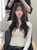 ジーナ 福岡天神(Zina) 韓国ヘア/レイヤーカット/ロングレイヤー/Zina福岡天神