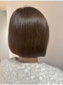丸みボブ丸みショートレイヤー骨格補正30代40代50代◎高崎