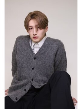 メンズサロン キング 梅田店(Men’s salon K!ng) 韓国マッシュセンターパートツーブロックメンズハイライトウルフ