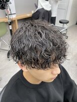 オムデュー(HOMME DEUX)&nbsp;【KAITO】波巻きパーマ！