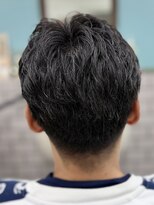 サムズヘア(Sam's hair)&nbsp;メンズカットツーブロックアイロンパーマ