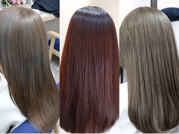 メッケ(MeKKe)の写真/髪質改善で、これからの時期を乗り切るストレートヘアへ☆お手入れ簡単で理想の髪質に!