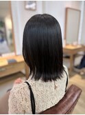 艶髪外はねボブ