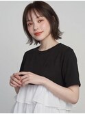 ボブ×20代30代×ヘイリーボブ×チョコレートブラウン×越谷