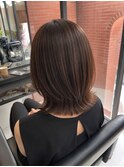 外ハネスタイル◎