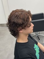ノイセル 心斎橋(Noisyle)&nbsp;刈り上げセンターパート/波巻きツイストスパイラル/心斎橋R