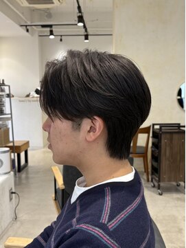 ビューバイネオリーブ 用賀店(Beau'r by neolive) サーフカール刈り上げセンターパートリバースセンターパート
