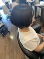 アトリエ モガ(アトリエ MOGA) 魅力のコンパクトボブ、首元すっきりと柔らかな仕上がりに!