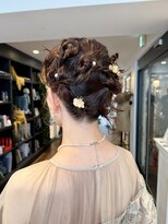 シアン ヘア デザイン(cyan hair design)&nbsp;【cyan】ショートヘアのニュアンスアップアレンジ