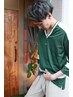 メンズカット×カラー×眉カット￥11000-