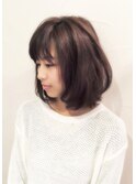 ナチュラルパーマボブ