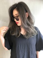 ブラン 梅田(Blanc)&nbsp;【Blanc/梅田】スモーキーベージュ＿ラフカール＿グラデーション