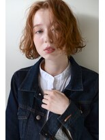 ミラバイグリーン(Mira by green)&nbsp;ワンレン ヴェールウェーブ ブルージュ ボブ　#6