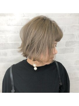 チェレ ロッソ 金剛店(Chere rosso) ハイトーンボブ_ラフウェーブ