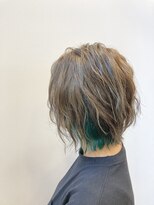 ナディアバイカリス(Nadia by charis)&nbsp;インナーカラー|ボブ|ショートボブ|デザインカラー