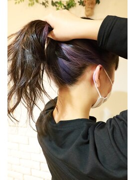 ケートゥレス(K-tres) ロコルで作るインナーカラー