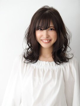 オーガニック アトリエ 大宮(organic+atelier) ゆるふわ大人可愛い♪20代30代ロングパーマアッシュカラー