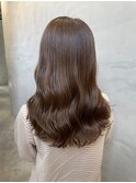 大人かわいい20代30代40代小顔ショコラベージュ1Zina船橋