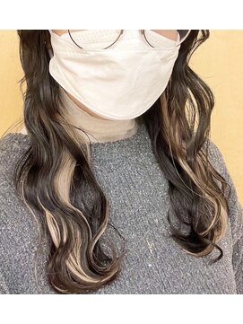 リッシェ(Riche) グレージュ×ハイライト