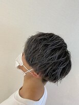 ネイヴスヘアー 福工大駅前店(Neivs Hair) バレイヤージュ×シルバー