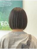 ヘルシーぱつんボブ