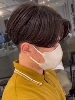 ザ サードヘアー 津田沼 annex(THE 3rd HAIR)&nbsp;センターパートナチュラルニュアンスパーマ［津田沼駅/メンズ］