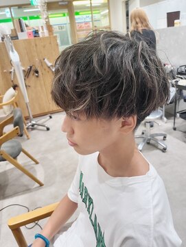 チェレ 新金岡店(Chere) マッシュショート/ハイライトパーマ/韓国風マッシュ