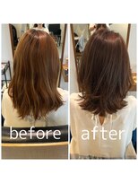 スピカ(SPICA)&nbsp;【ケアカラーコース】お客様施術事例