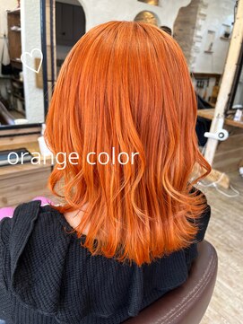 ヘアーチェリーコーク ランプ(HAIR CHERRY COKE Lamp) ◯派手髪！！オレンジカラー！