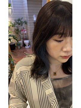 パラゴ(PARAGO.) 《緑橋/城東区/女性サロン》 inner color × blue