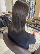 ミリ 久留米(miri..)&nbsp;haru グレージュ　暗髪　久留米