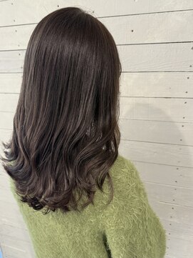 ルノン フィージュ(LUNON fieju) ブリーチなし/オリーブベージュ/髪質補修カラー