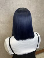 ユーカナヤマ(u Kanayama) 艶感ネイビーブルー