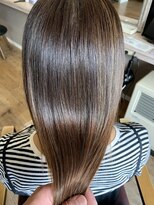ヘアーメイクロージー 八軒店 (HAIR MAKE ROSY)&nbsp;髪質改善トリートメントミルクティーベージュノンジアミンカラー