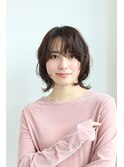 大人の春ボブ