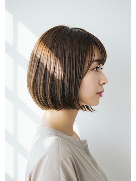 アントワープトーキョー(antwerp TOKYO) 30代40代50代ミニボブ内巻きボブ透明感カラー髪質改善白髪染め