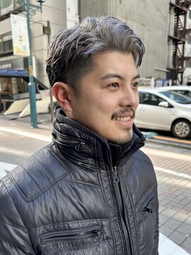 ビュートリアム265(BEAUTRIUM 265) メンズハイトーン メンズグレージュ ブリーチカラー 銀座 有楽町