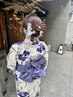 【電話予約限定】浴衣着付けのみ / ビアガーデン、夏祭りに◎