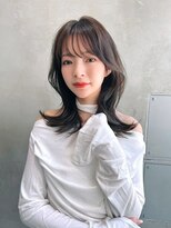 【MANON】大人くびれロブxクリアアッシュ