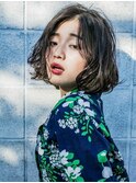 ■ダークアッシュ抜け感濡れ髪小顔ボブM.SLASHたまプラーザ10-3