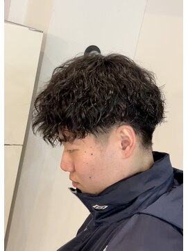 エッジ(EDGE) 大分メンズ刈り上げマッシュツイストスパイラルパーマスタイル