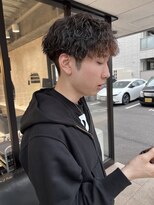 髪屋 紬 メンズ/メンズカット/メンズパーマ/波巻きパーマ