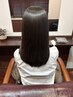 カット＋髪質改善ケアカラー＋トリートメント（ディープケア）+ショートスパ