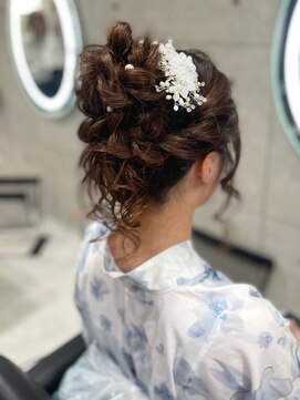 ヘア サロン クラン 東心斎橋店(hair salon clan) 浴衣ヘア/心斎橋ヘアセット